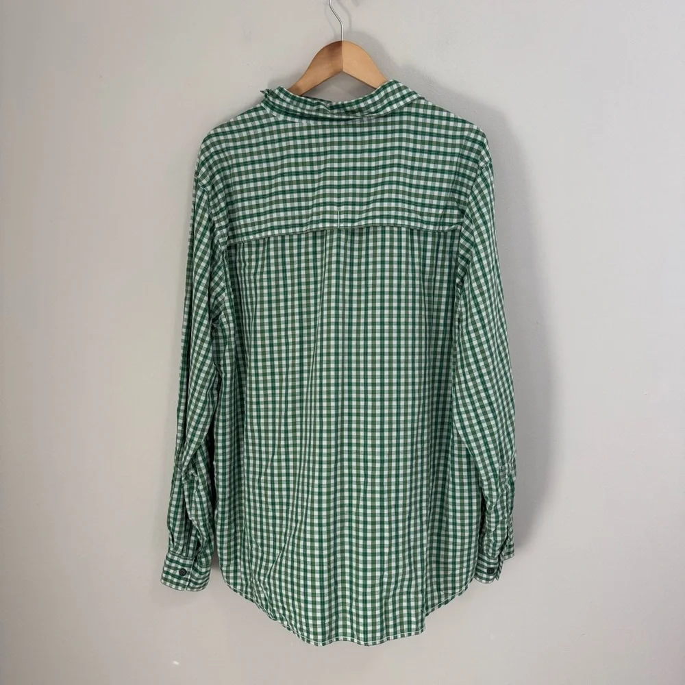 The North Face Plaid Casual Button Down Shirt